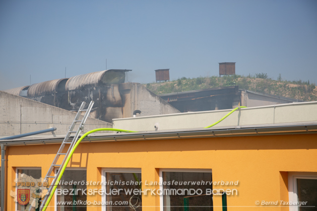 20190614 Großbrand Leobersdorf - Fotos: Bernd Taxberger, FF Leobersdorf, FF Bad Vöslau