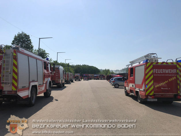 20190614 Großbrand Leobersdorf - Fotos: Bernd Taxberger, FF Leobersdorf, FF Bad Vöslau