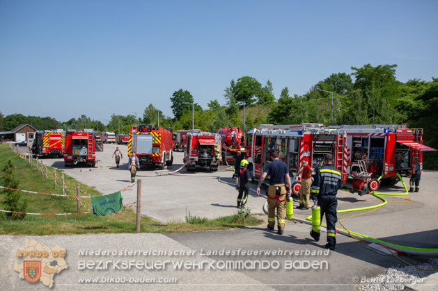 20190614 Großbrand Leobersdorf - Fotos: Bernd Taxberger, FF Leobersdorf, FF Bad Vöslau