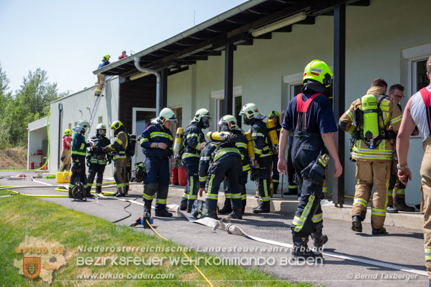 20190614 Großbrand Leobersdorf - Fotos: Bernd Taxberger, FF Leobersdorf, FF Bad Vöslau
