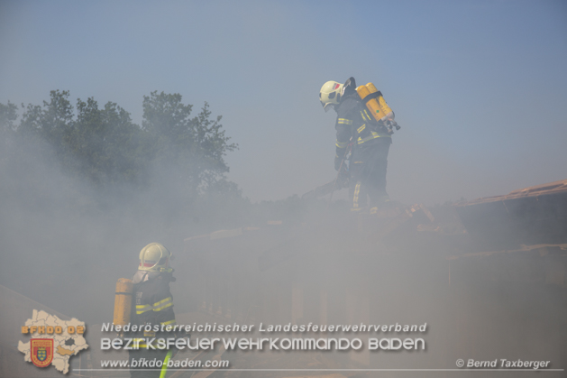 20190614 Großbrand Leobersdorf - Fotos: Bernd Taxberger, FF Leobersdorf, FF Bad Vöslau
