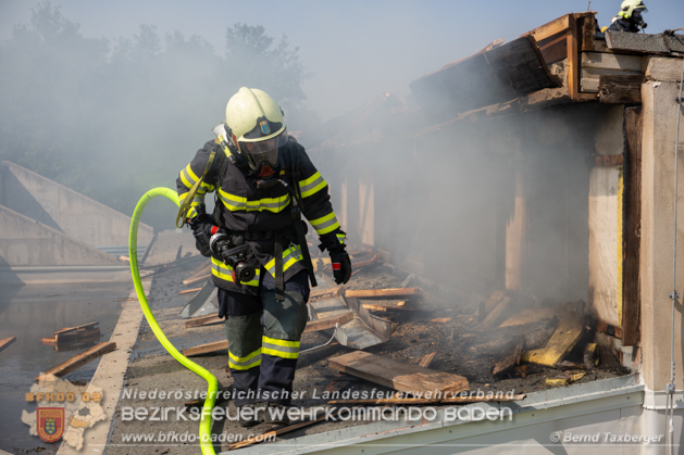 20190614 Großbrand Leobersdorf - Fotos: Bernd Taxberger, FF Leobersdorf, FF Bad Vöslau