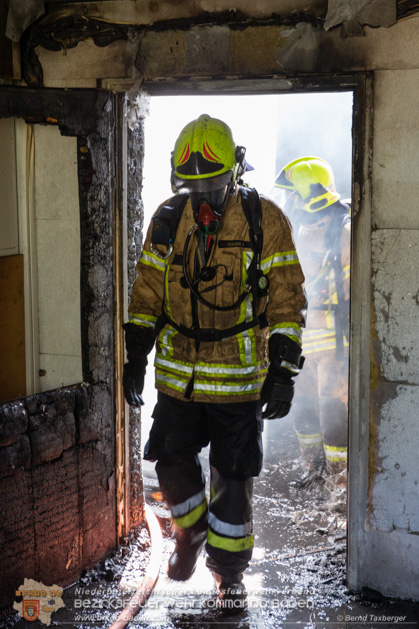 20190614 Großbrand Leobersdorf - Fotos: Bernd Taxberger, FF Leobersdorf, FF Bad Vöslau