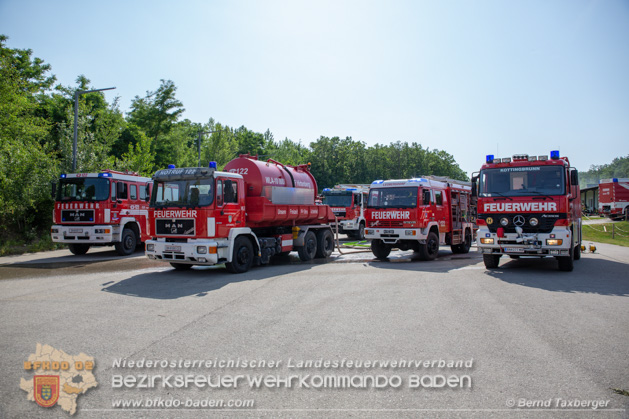 20190614 Großbrand Leobersdorf - Fotos: Bernd Taxberger, FF Leobersdorf, FF Bad Vöslau