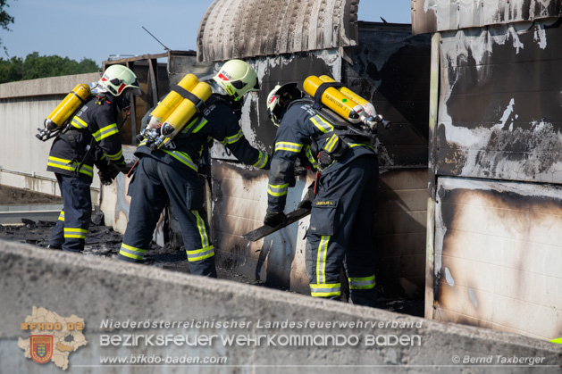 20190614 Großbrand Leobersdorf - Fotos: Bernd Taxberger, FF Leobersdorf, FF Bad Vöslau