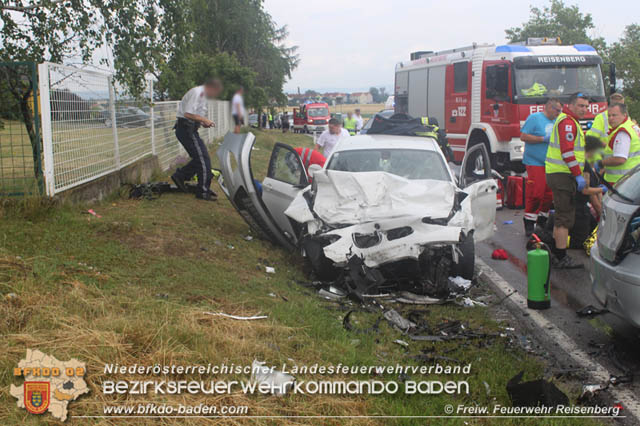20190623 Erneut tragischer Unfall auf der L161 zwischen Reisenberg und Gramatneusiedl Foto: © Freiwillige Feuerwehr Reisenberg 20190623 Erneut tragischer Unfall auf der L161 zwischen Reisenberg und Gramatneusiedl Foto: © Freiwillige Feuerwehr Reisenberg