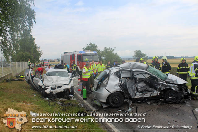 20190623 Erneut tragischer Unfall auf der L161 zwischen Reisenberg und Gramatneusiedl Foto: © Freiwillige Feuerwehr Reisenberg 20190623 Erneut tragischer Unfall auf der L161 zwischen Reisenberg und Gramatneusiedl Foto: © Freiwillige Feuerwehr Reisenberg