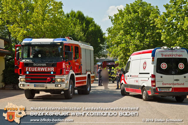 20190625 Brand am Gelände eines Gewerbebetriebes  Foto: © Stefan Schneider