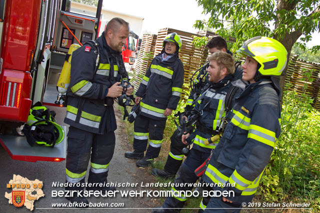 20190625 Brand am Gelände eines Gewerbebetriebes  Foto: © Stefan Schneider
