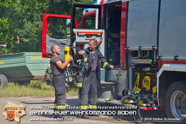 20190625 Brand am Gelände eines Gewerbebetriebes  Foto: © Stefan Schneider