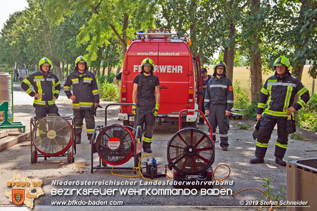 20190625 Brand am Gelände eines Gewerbebetriebes  Foto: © Stefan Schneider
