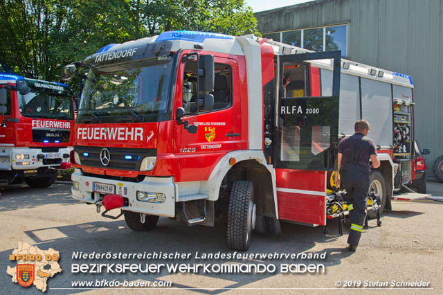 20190625 Brand am Gelände eines Gewerbebetriebes  Foto: © Stefan Schneider