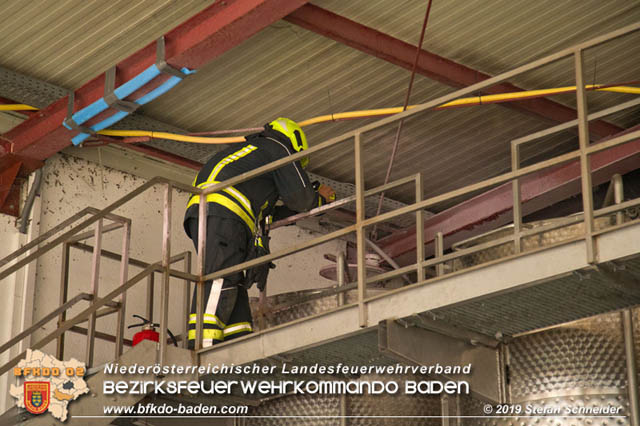 20190625 Brand am Gelände eines Gewerbebetriebes  Foto: © Stefan Schneider