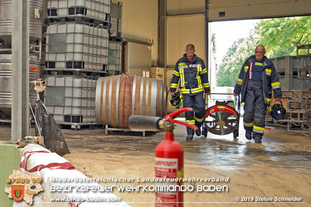 20190625 Brand am Gelände eines Gewerbebetriebes  Foto: © Stefan Schneider