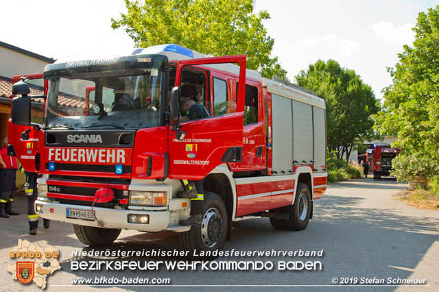 20190625 Brand am Gelände eines Gewerbebetriebes  Foto: © Stefan Schneider
