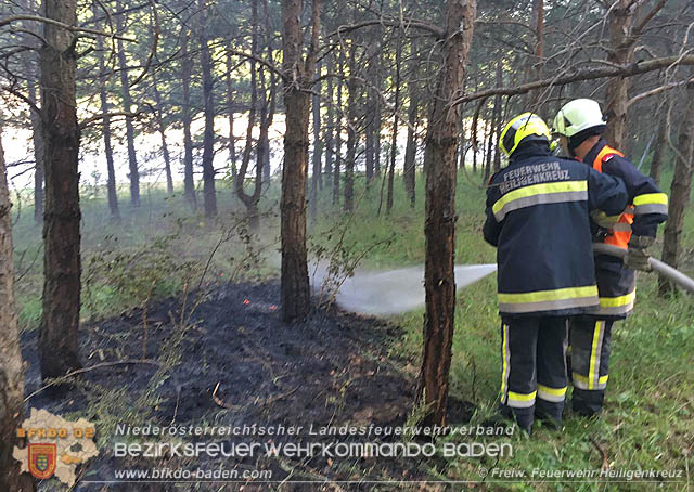 20190706 Entstehender Waldbrand bei Heiligenkreuz noch rechtzeitig entdeckt Foto: © Freiwillige Feuerwehr Heiligenkreuz 20190706 Entstehender Waldbrand bei Heiligenkreuz noch rechtzeitig entdeckt Foto: © Freiwillige Feuerwehr Heiligenkreuz