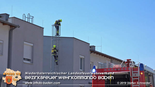20190724 Brand bei einer Tattendorfer Reihenhausanlage Foto: © Stefan Schneider 20190724 Brand bei einer Tattendorfer Reihenhausanlage Foto: © Stefan Schneider