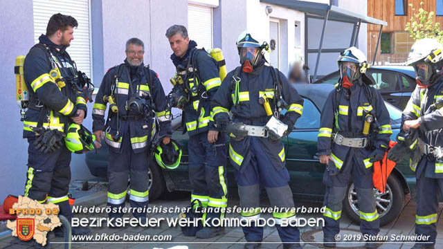 20190724 Brand bei einer Tattendorfer Reihenhausanlage Foto: © Stefan Schneider 20190724 Brand bei einer Tattendorfer Reihenhausanlage Foto: © Stefan Schneider