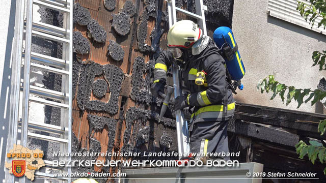 20190724 Brand bei einer Tattendorfer Reihenhausanlage Foto: © Stefan Schneider 20190724 Brand bei einer Tattendorfer Reihenhausanlage Foto: © Stefan Schneider