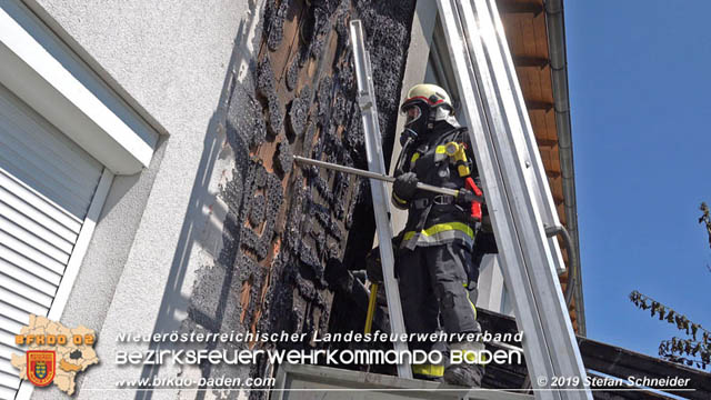20190724 Brand bei einer Tattendorfer Reihenhausanlage Foto: © Stefan Schneider 20190724 Brand bei einer Tattendorfer Reihenhausanlage Foto: © Stefan Schneider