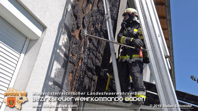 20190724 Brand bei einer Tattendorfer Reihenhausanlage Foto: © Stefan Schneider 20190724 Brand bei einer Tattendorfer Reihenhausanlage Foto: © Stefan Schneider