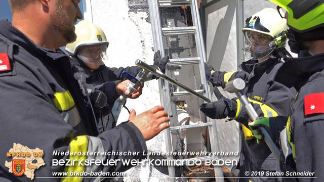 20190724 Brand bei einer Tattendorfer Reihenhausanlage Foto: © Stefan Schneider 20190724 Brand bei einer Tattendorfer Reihenhausanlage Foto: © Stefan Schneider