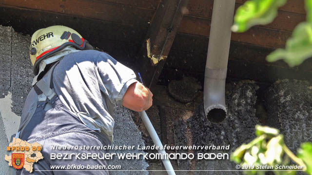 20190724 Brand bei einer Tattendorfer Reihenhausanlage Foto: © Stefan Schneider 20190724 Brand bei einer Tattendorfer Reihenhausanlage Foto: © Stefan Schneider