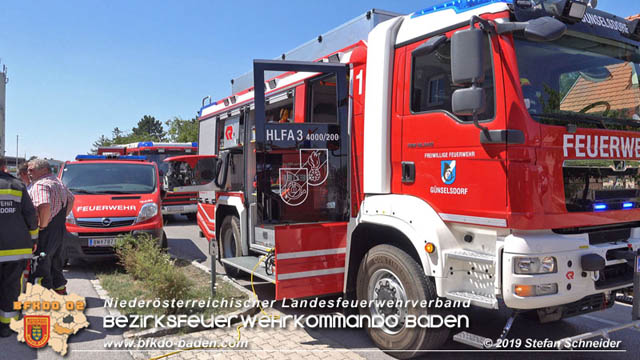 20190724 Brand bei einer Tattendorfer Reihenhausanlage Foto: © Stefan Schneider 20190724 Brand bei einer Tattendorfer Reihenhausanlage Foto: © Stefan Schneider