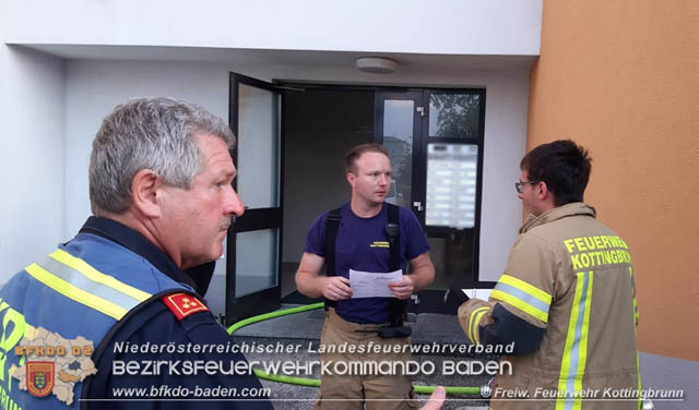 20190726 Wohnungsbrand in Kottingbrunn Foto: © Freiwillige Feuerwehr Kottingbrunn 20190726 Wohnungsbrand in Kottingbrunn Foto: © Freiwillige Feuerwehr Kottingbrunn