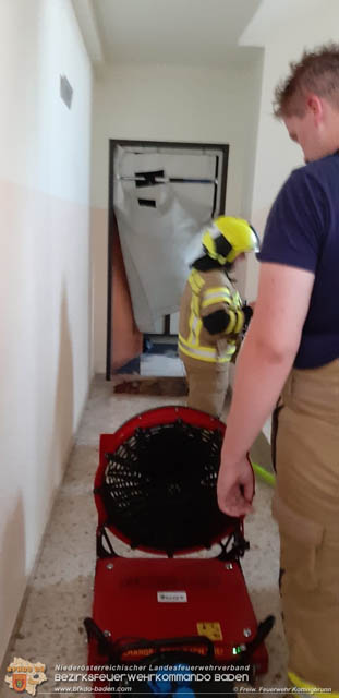 20190726 Wohnungsbrand in Kottingbrunn Foto: © Freiwillige Feuerwehr Kottingbrunn 20190726 Wohnungsbrand in Kottingbrunn Foto: © Freiwillige Feuerwehr Kottingbrunn