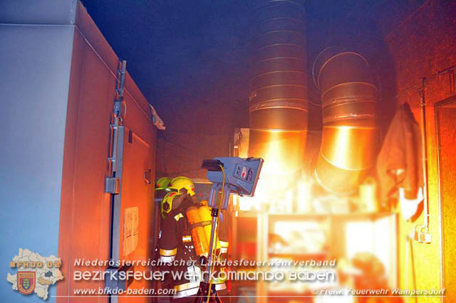 20190812 Brand in einem Wampersdorfer Gastronomiebetrieb  Foto: © Freiwillige Feuerwehr Wampersdorf