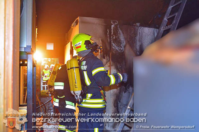 20190812 Brand in einen Wampersdorfer Gastronomiebetrieb  Foto: © Freiwillige Feuerwehr Wampersdorf