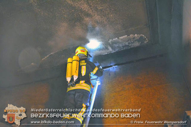 20190812 Brand in einen Wampersdorfer Gastronomiebetrieb  Foto: © Freiwillige Feuerwehr Wampersdorf