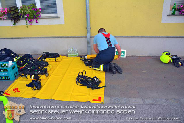 20190812 Brand in einen Wampersdorfer Gastronomiebetrieb  Foto: © Freiwillige Feuerwehr Wampersdorf