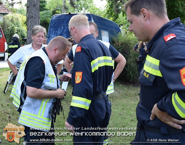 20190818 Gewässerverunreinigung in Unterwaltersdorf Foto: © ASB Rene Weiner 20190818 Gewässerverunreinigung in Unterwaltersdorf Foto: © ASB Rene Weiner