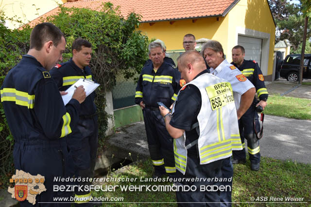 20190818 Gewässerverunreinigung in Unterwaltersdorf  Foto: © ASB Rene Weiner