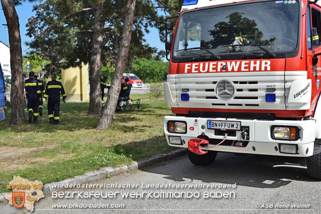 20190818 Gewässerverunreinigung in Unterwaltersdorf  Foto: © ASB Rene Weiner