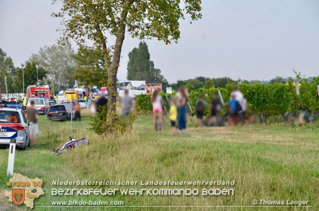 20190826 Schwerer Verkehrsunfall auf der LB212 Moellersdorf  Foto: © Thomas Lenger Monatsrevue.at