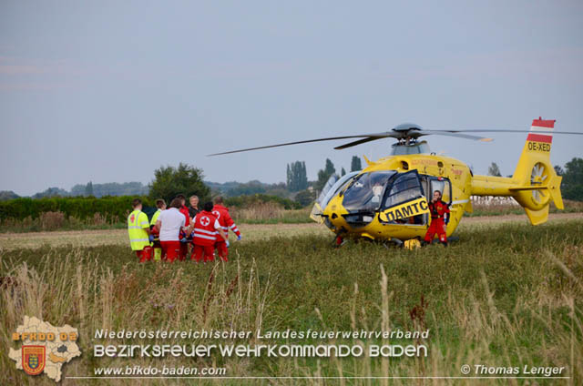 20190826 Schwerer Verkehrsunfall auf der LB212 Moellersdorf  Foto: © Thomas Lenger Monatsrevue.at