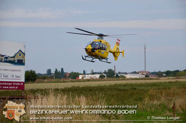 20190826 Schwerer Verkehrsunfall auf der LB212 Moellersdorf  Foto: © Thomas Lenger Monatsrevue.at