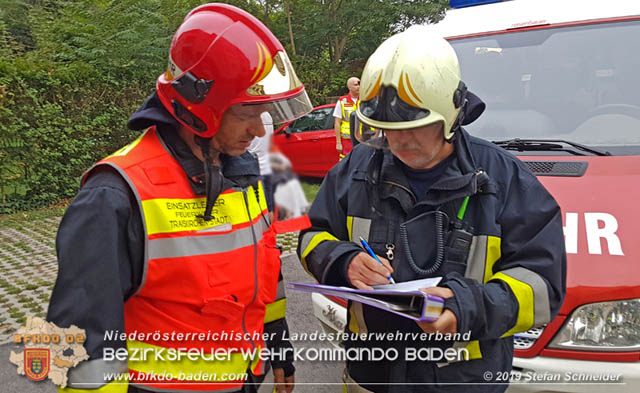 20190827 Brand in der Wohnung eines Traiskirchner Mehrpartein-Wohnhaus  Foto: Stefan Schneider
