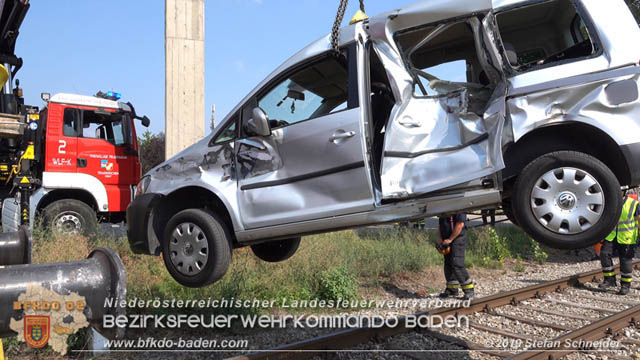 20190827 Verkehrsunfall in Traiskirchen  Foto: © Stefan Schneider