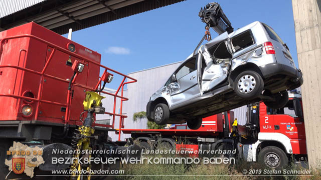 20190827 Verkehrsunfall in Traiskirchen  Foto: © Stefan Schneider