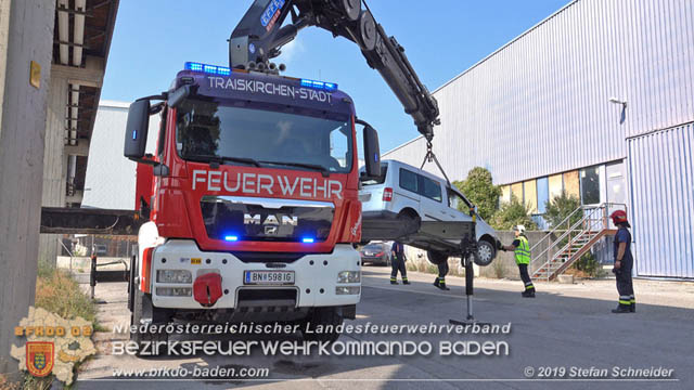 20190827 Verkehrsunfall in Traiskirchen  Foto: © Stefan Schneider