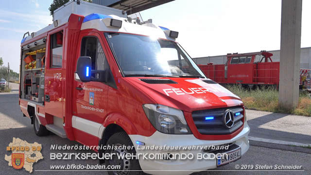 20190827 Verkehrsunfall in Traiskirchen  Foto: © Stefan Schneider