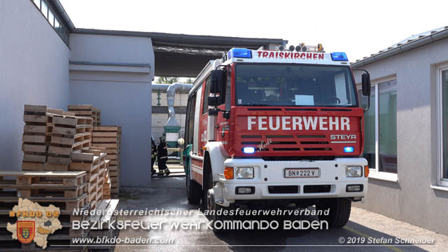 20190830 Überhitzte Filteranlage bei Gewerbebetrieb  Foto: © Stefan Schneider