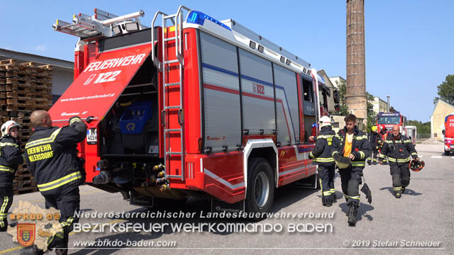 20190830 Überhitzte Filteranlage bei Gewerbebetrieb  Foto: © Stefan Schneider