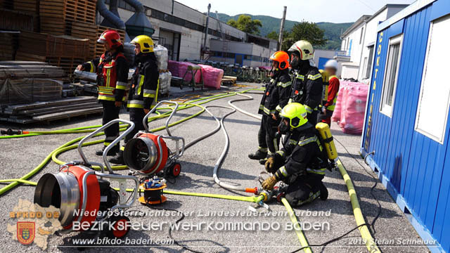 20190830 Überhitzte Filteranlage bei Gewerbebetrieb  Foto: © Stefan Schneider