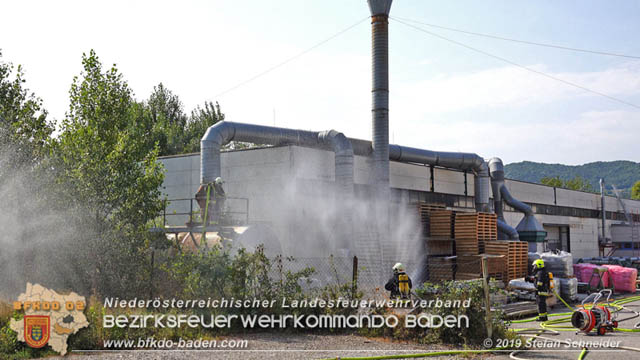 20190830 Überhitzte Filteranlage bei Gewerbebetrieb  Foto: © Stefan Schneider