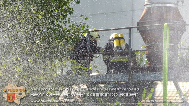 20190830 Überhitzte Filteranlage bei Gewerbebetrieb  Foto: © Stefan Schneider
